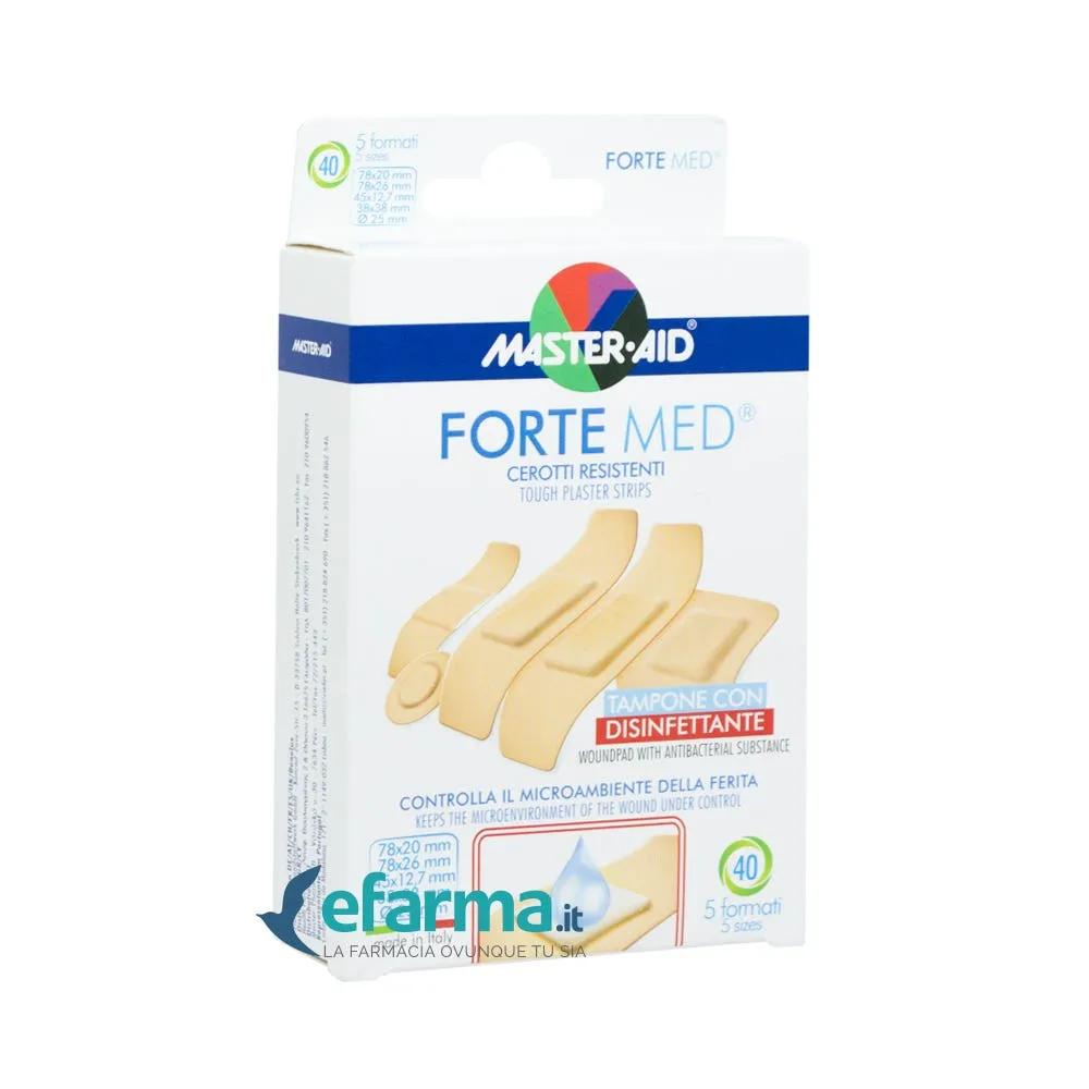 Master Aid Forte Med Cerotti In Striscia Assortiti 40 Pezzi