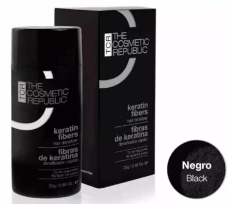 The Cosmetic Republic Keratinfasern für Alopezie Schwarz 12,5 gr