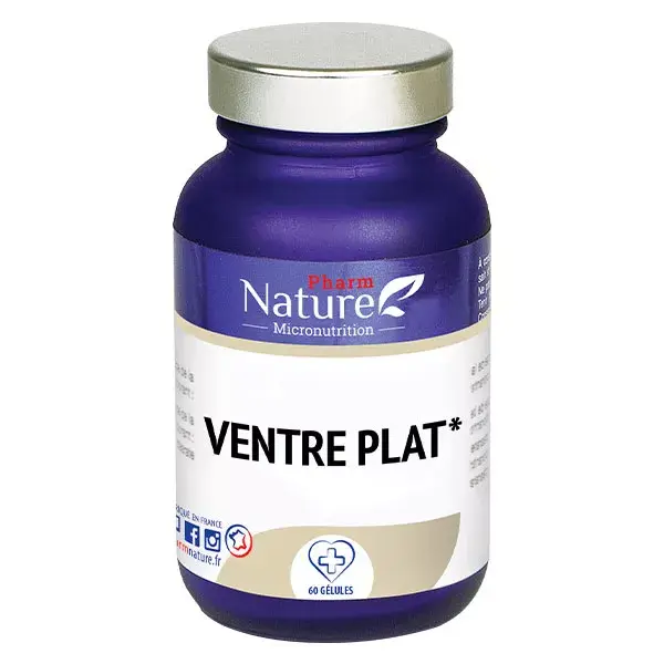 Pharm Nature Micronutrition Ventre Plat 60 gélules