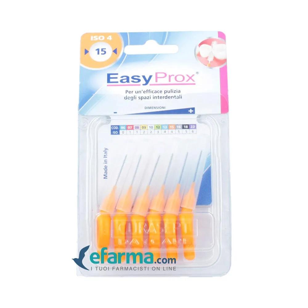 Pharmadent Easyprox Scovolino Dentale Misura 15 6 Pezzi Arancio