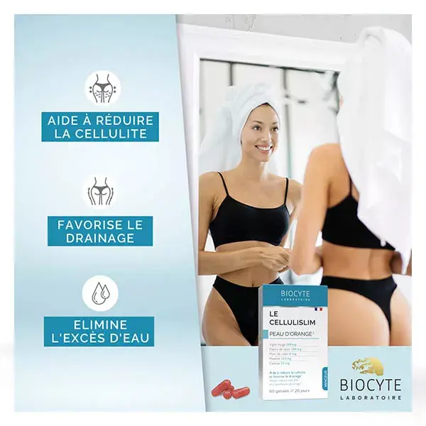 Biocyte Le Cellulislim Minceur Buccia d'Arancia Drenaggio 60 pillole