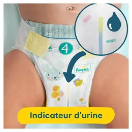 Pampers Premium Protection Taille 4 Couches x25 9kg - 14kg Notre N°1 Pour Le Confort & La Protection