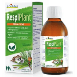 Boiron Respiplant Sciroppo Naturale Per Tosse 150 ml + Scaldacollo OMAGGIO