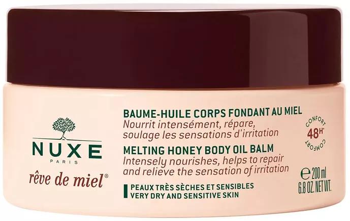 Nuxe Baume-Huile Corps Fondant au Miel Rêve de Miel® 200 ml