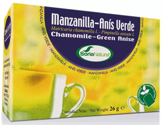 Soria Natural Infusion de Camomille à l'Anis 20 Filtres