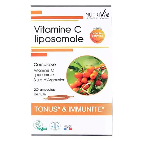 Nutrivie Vitamine C Liposomale 20 ampoules