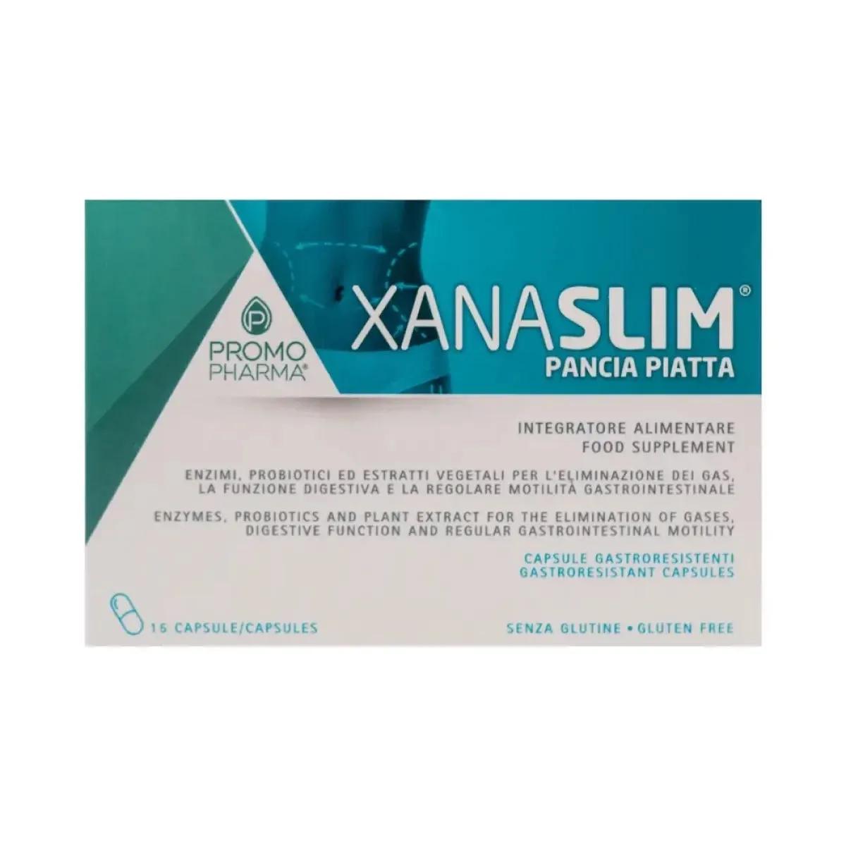 Xanaslim Pancia Piatta Integratore Per Il Benessere Intestinale 15 Capsule