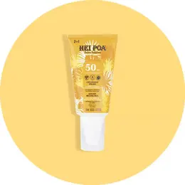 Hei Poa Soins Solaires Lait Fondant Solaire Visage et Corps SPF50+ 150ml