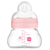 MAM Feel Good Glass Baby Bottle Extra Slow Flow Bright Pink 0m 90ml