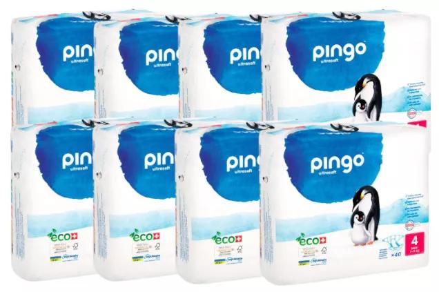 Pack de fraldas Pingo tamanho 4 (7-18 kg) 8x40 pcs