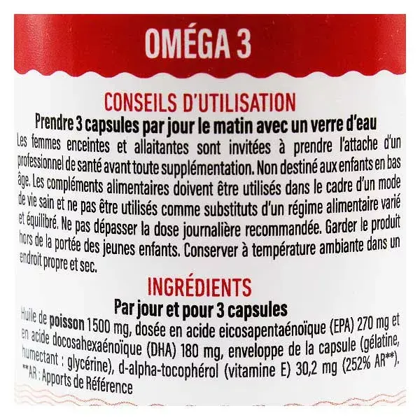 Dayang Oméga 3 EPA18 DHA12 180 capsules