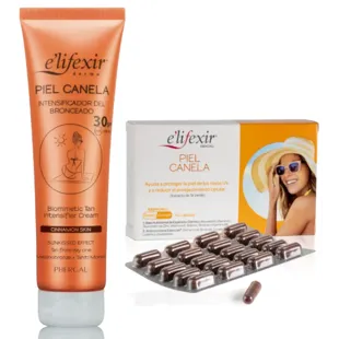 Elifexir Tan Accelerator SPF 30 150 ml + Tan Skin 40 Capsules