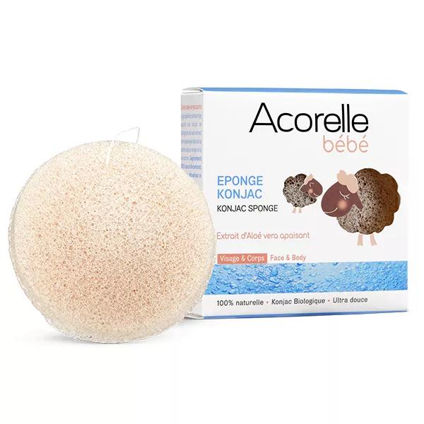 Acorelle Bebé Eponja Konjac Rostro & Cuerpo