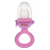 Nûby Nibbler Silicone Feeder +6m Pink