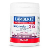 Lamberts Magnésio 375 60 Cápsulas