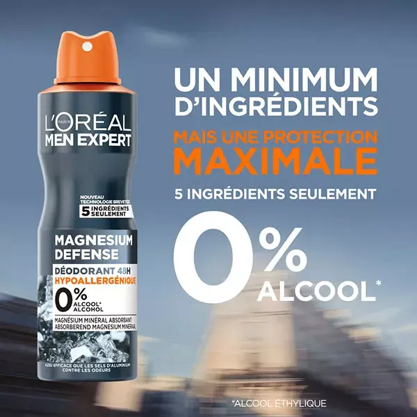 L'Oréal Paris Men Expert Magnesium Defense Deodorant Spray 48h 150ml