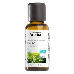 Le Comptoir Aroma Respir Composition pour Inhalation Maux Hivernaux 30ml