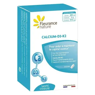 Fleurance Nature - Calcio - D3 - K2 - 60 compresse