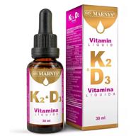 Marnys Vitamina K2+D3 Líquida Garrafas com Pipeta 30ml