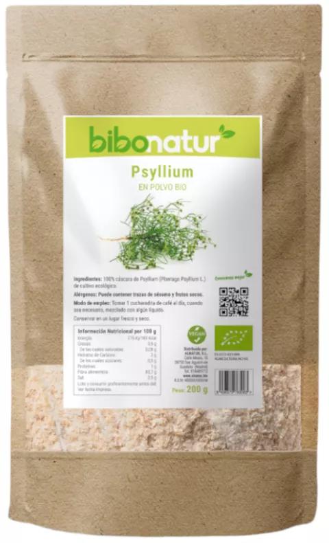 Bibonatur Polvere di Psillio Biologico 200 gr