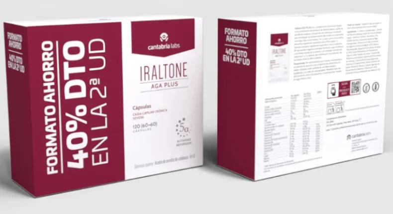 Iraltone AGA Plus 120 Capsules