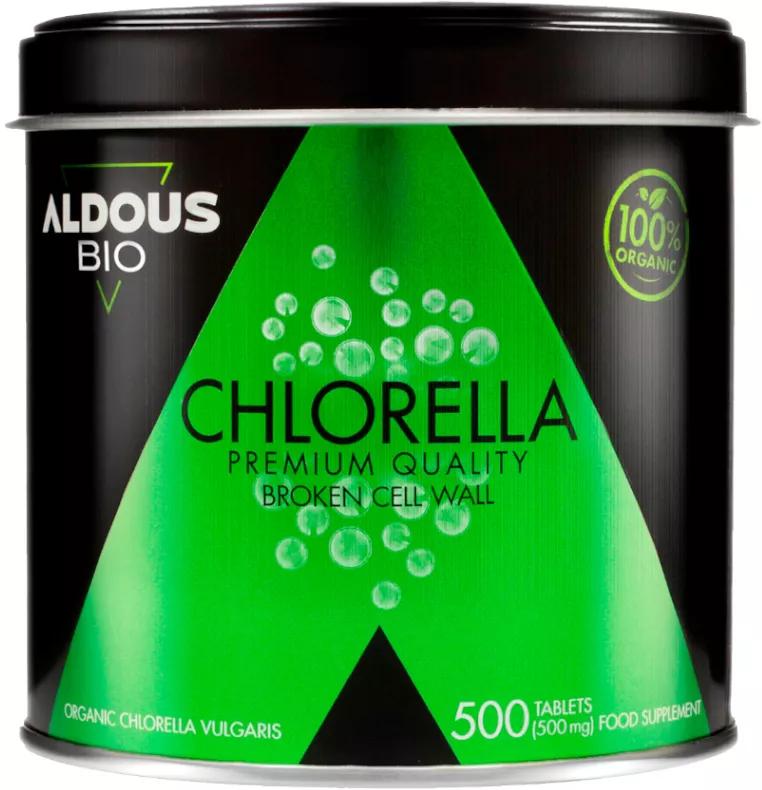 Aldous Bio Chlorella Ecológica 500 Comprimdos