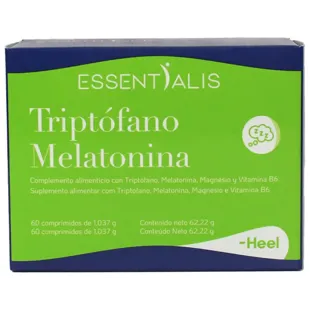 Essentialis Tryptophane Mélatonine 60 Comprimés