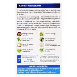 Nutreov Physcience Waterpill Rétention d'Eau 30 comprimés