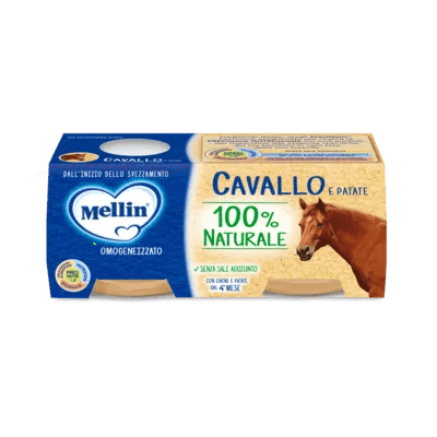 Mellin Omogeneizzato di Cavallo 2 x 80 g