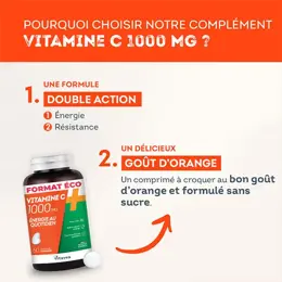 Vitavea Vitamine C 1000 Mg Energie au Quotidien Format Eco 60 comprimés