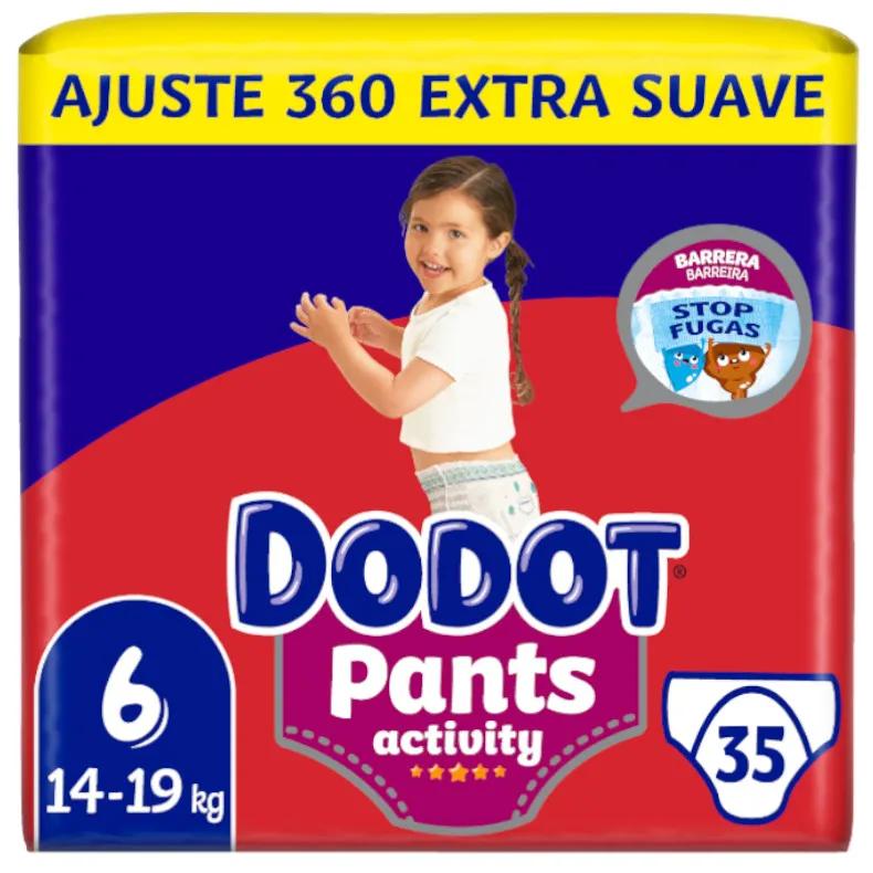 Diapers Dodot Pants Activity Extra T6 + 15Kg 37Uds