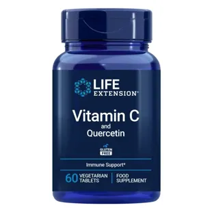 Life Extension Vitamin C and Quercetin 60 Vegetarian Capsules