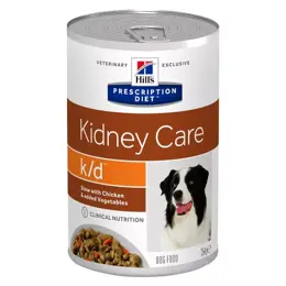 Hill's Prescription Diet Canine K/D Kidney Care Aliment Humide Poulet 354g