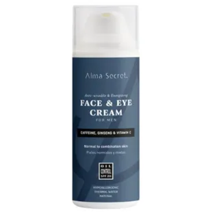 Alma Secret Crema Facial/Contorno Ojos para Hombre SPF20 50 ml