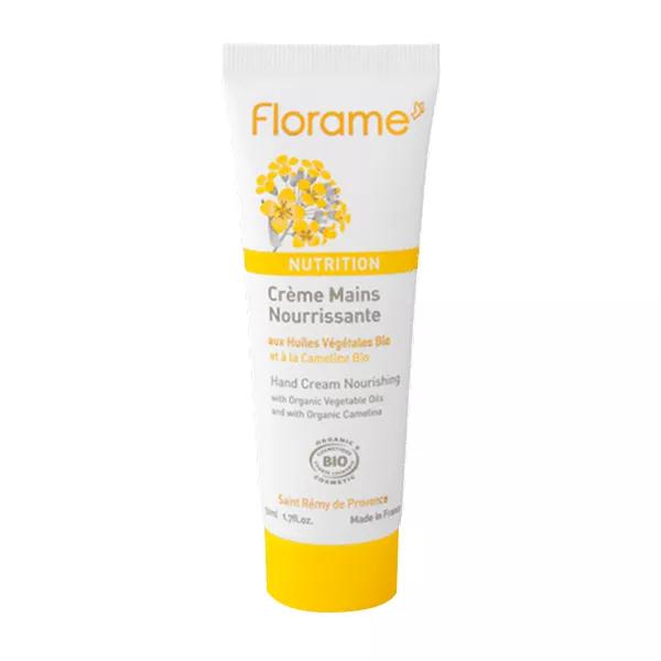 Crema de nutrición Florame manos nutritiva 50ml