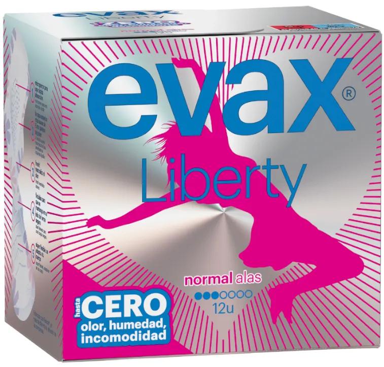 Evax Liberty Normal Pads Ailes 12 unités