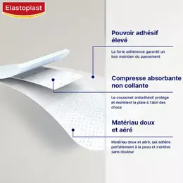 Elastoplast Sensible Pansement XXL 8 x 10cm Stérile 5 unités