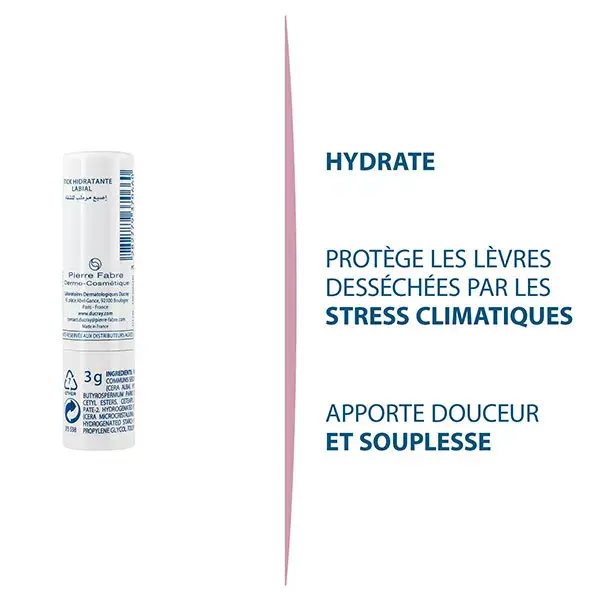 Ducray Ictyane Stick à lèvres Hydratant 3g