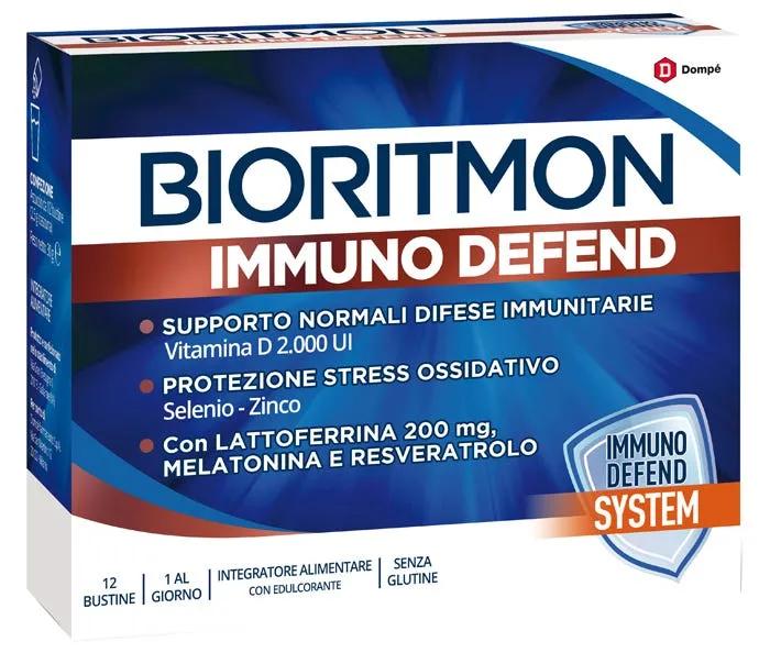 Bioritmon Immuno Defend Integratore Difese Immunitarie 12 Bustine