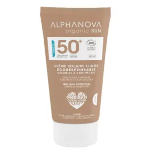 Sunscreen SPF 50 + Color Alphanova Sun 50ml