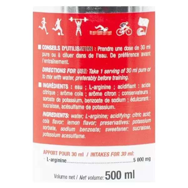 Eric Favre L-Arginine Pro Zero Cola Limone 500ml