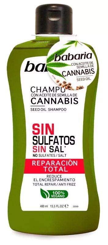 Babaria Champô Cannabis Reparador 400ml