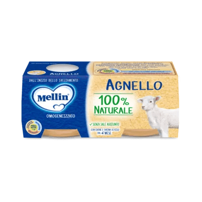 Mellin Omogeneizzato di Agnello 2 x 80 g