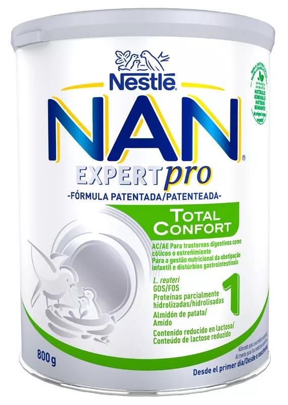 Nestlé Nan Leite confort Total AC/AE +0m 800gr
