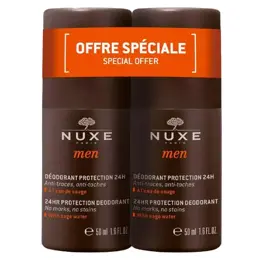 Nuxe Men Déodorant Protection 24h 2 x 50ml