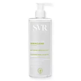 SVR Sebiaclear Eau Micellaire 400ml + Eco-Recharge 400ml Peaux Acnéiques