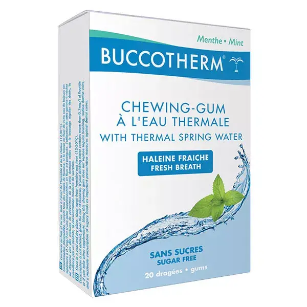 Buccotherm Chewing-Gum sugar free 20 pieces