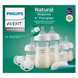 Avent  Coffret Natural Response 5 Biberons Verre