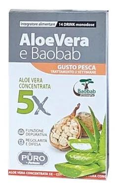 Forhans Puro Aloe Vera Concentrata 5X+ Baobab 14 Drink ...