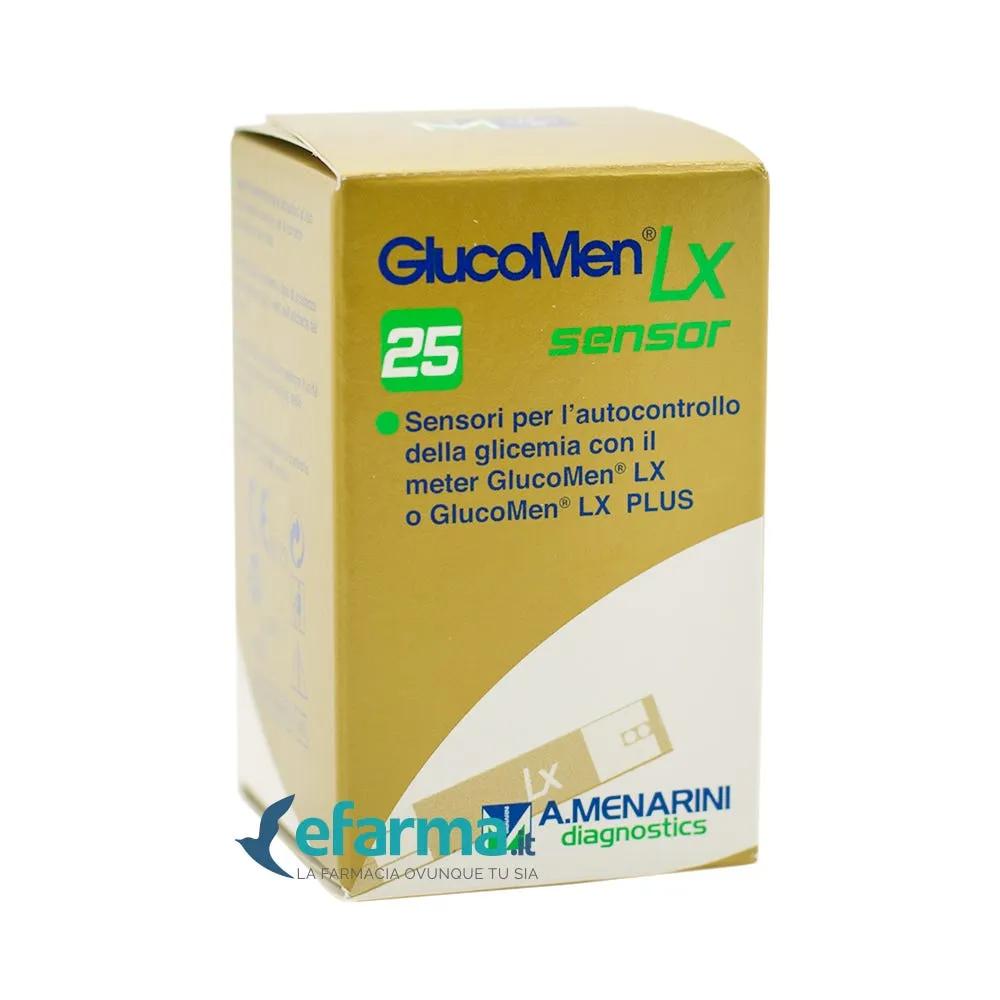 Glucomen LX Sensor Strisce Reattive Glicemia 25 Pezzi